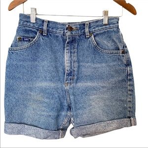 LEE High Rise Mom Shorts